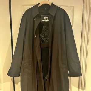 Men’s long raincoat